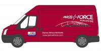 NFT034 Oxford Diecast Ford Transit MKV Parcelforce